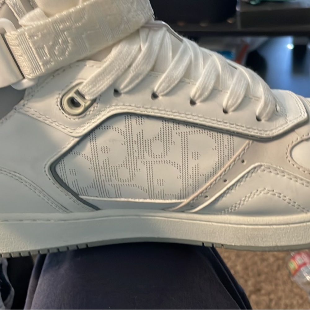 Dior B27 High 'Dior Oblique Galaxy - White - Picture 4 of 5